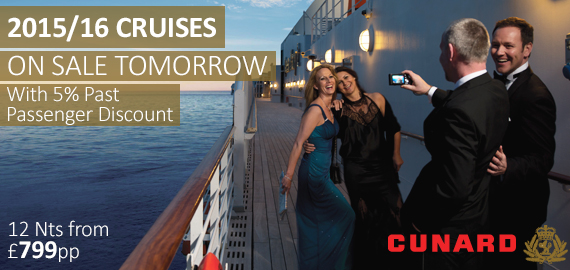 Cunard 2015/16 Pre Resister Now