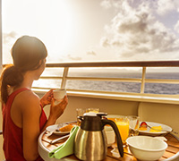 Balcony cruises