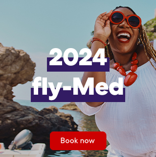 Fly Mediterranean cruises