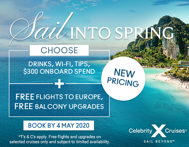 Celebrity Cruises Header